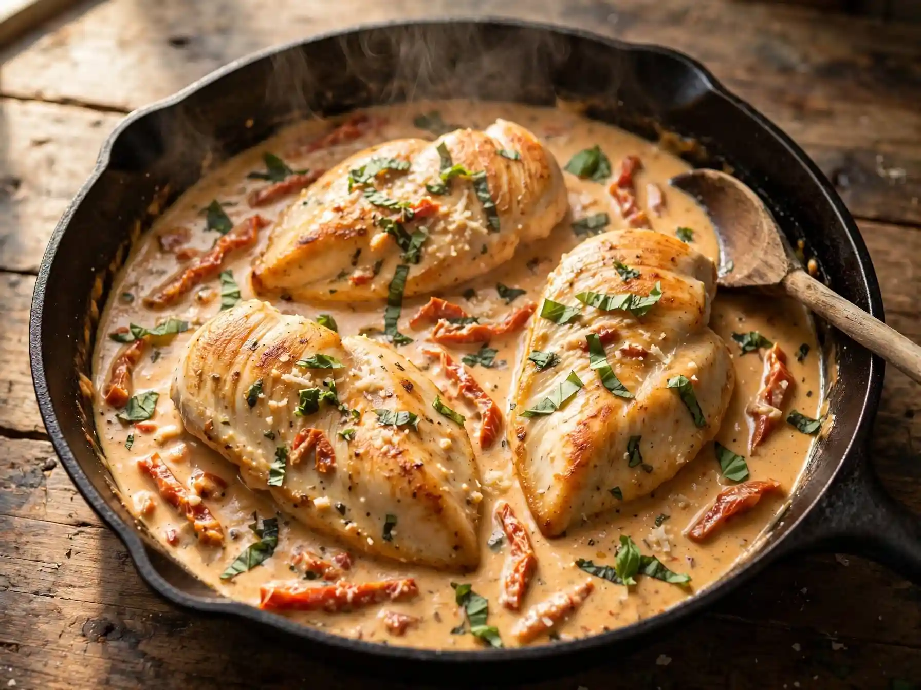Marry Me Chicken: An Easy 30-Minute Creamy Skillet Recipe 5 marry-me-chicken-skillet